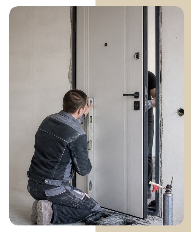 Установка технической двери в Егорьевске по цене 6582 р. | ДвериЛегко-Грь